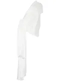 Pleats Please Issey Miyake plissé scarf - White