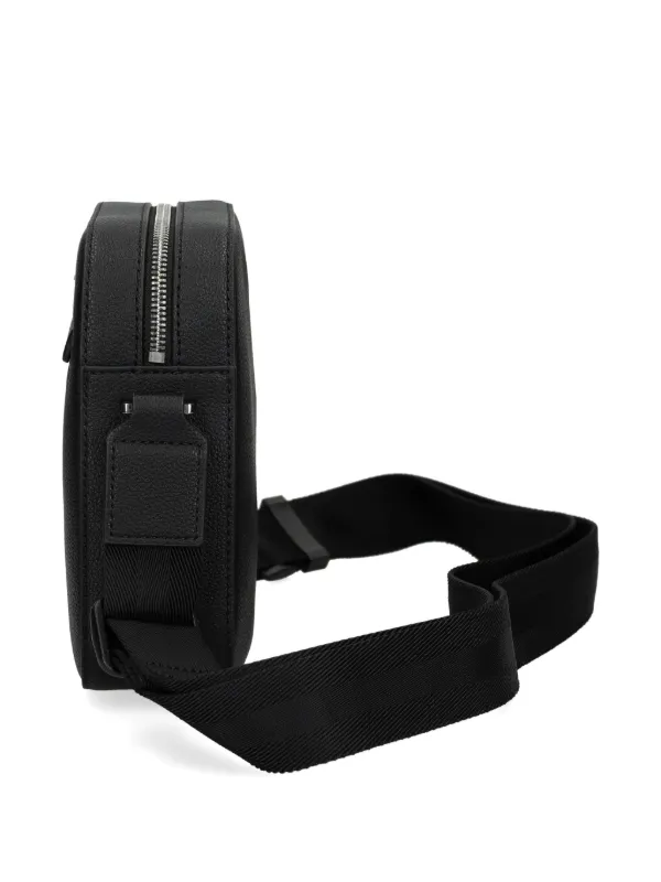 BOSS Reporter Bag With Embossed Logo | Black | FARFETCH ZA