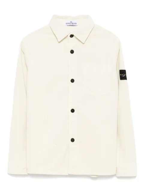 Stone Island Junior corduroy shirt