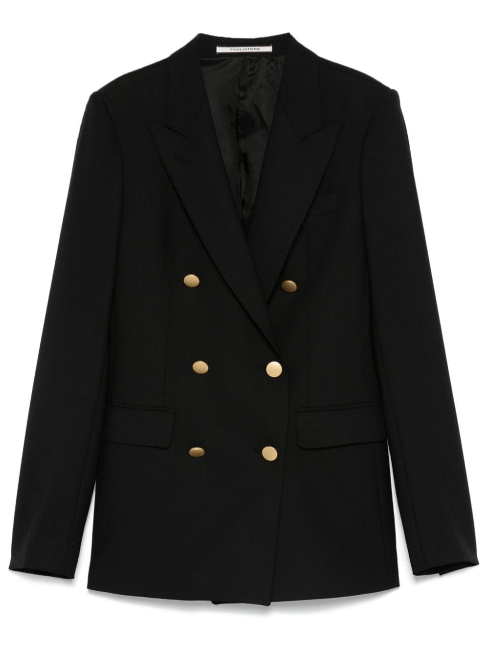 Shop Tagliatore Parigi Blazer In Black