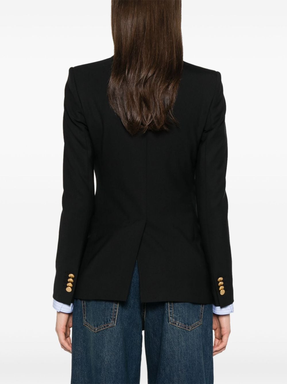 Shop Tagliatore Parigi Blazer In Black