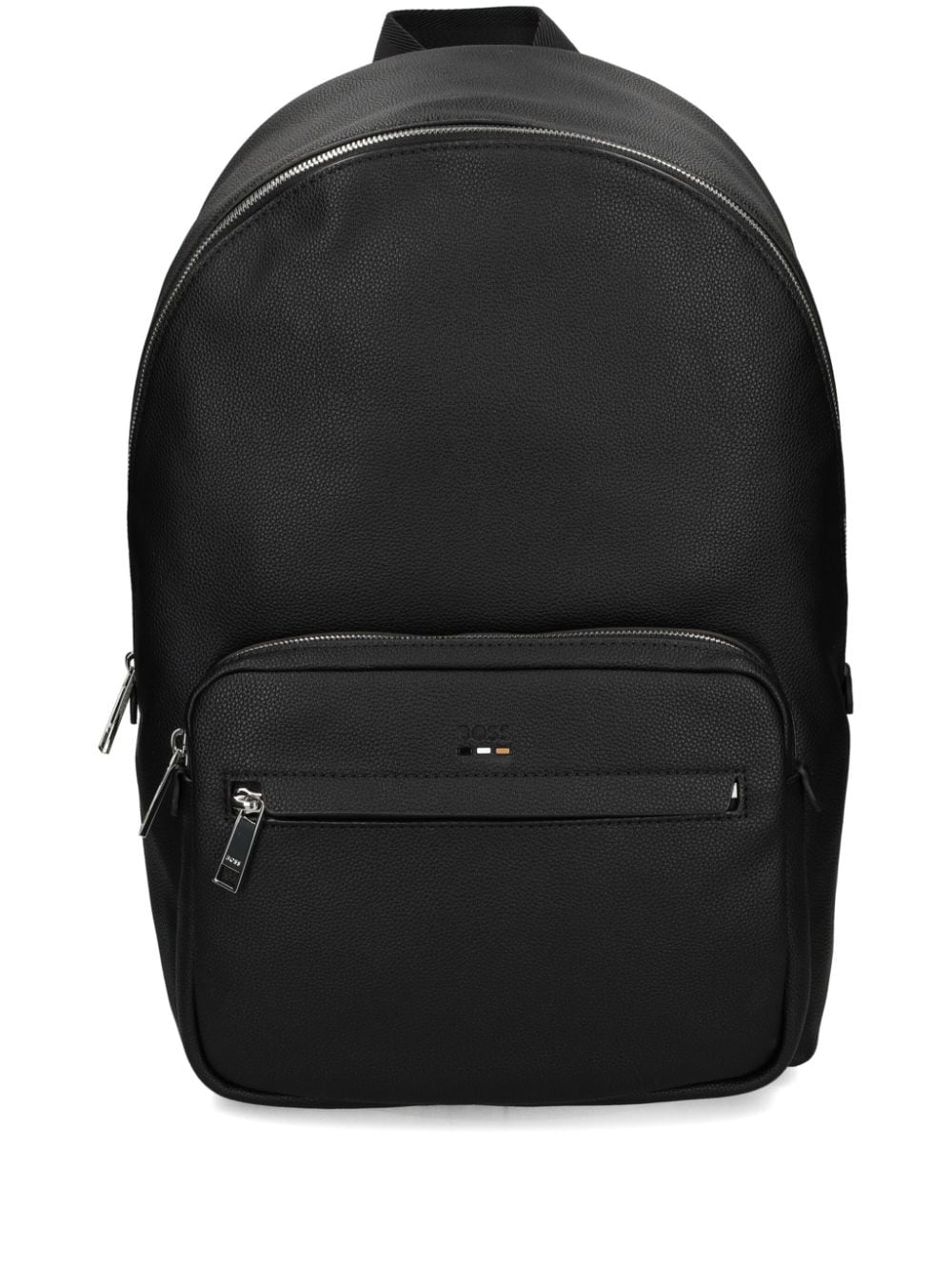 Hugo Boss Logo-debossed Backpack In Black