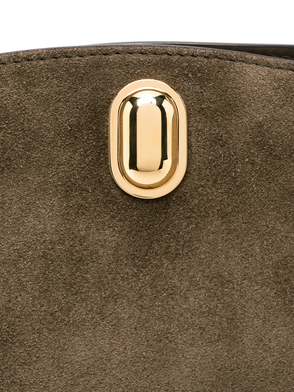 Savette Tondo clutch Bruin
