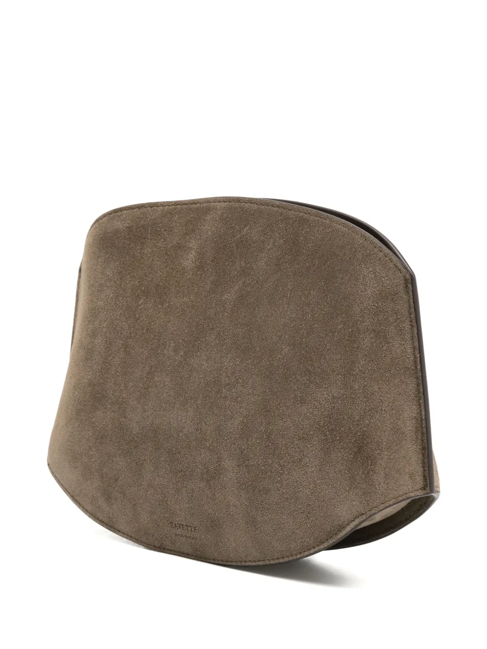 Savette Tondo clutch Bruin