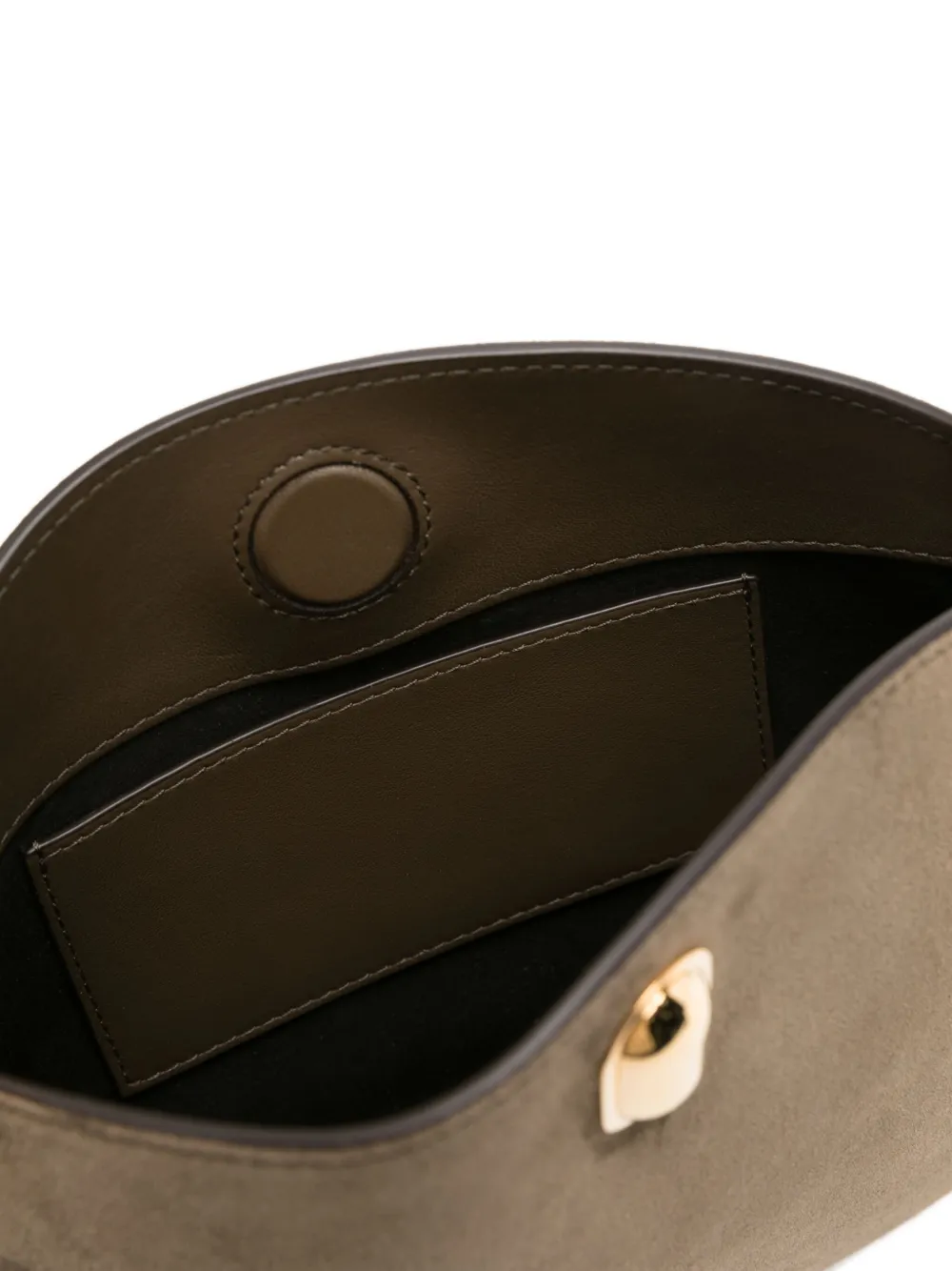 Savette Tondo clutch Bruin