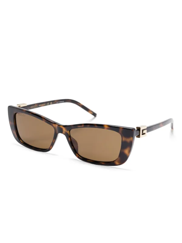 Gucci Eyewear GG1681S Sunglasses | Brown | FARFETCH