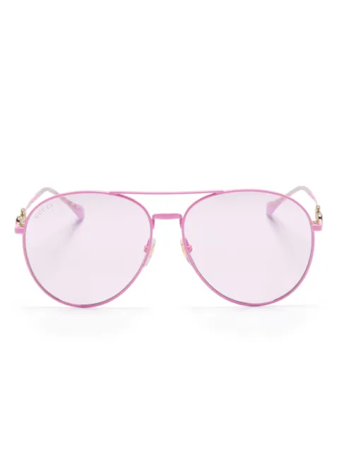 Gucci Eyewear pilot-frame sunglasses
