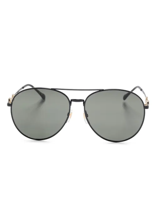 Lunettes de soleil à détail de mors - Gucci Eyewear - Modalova