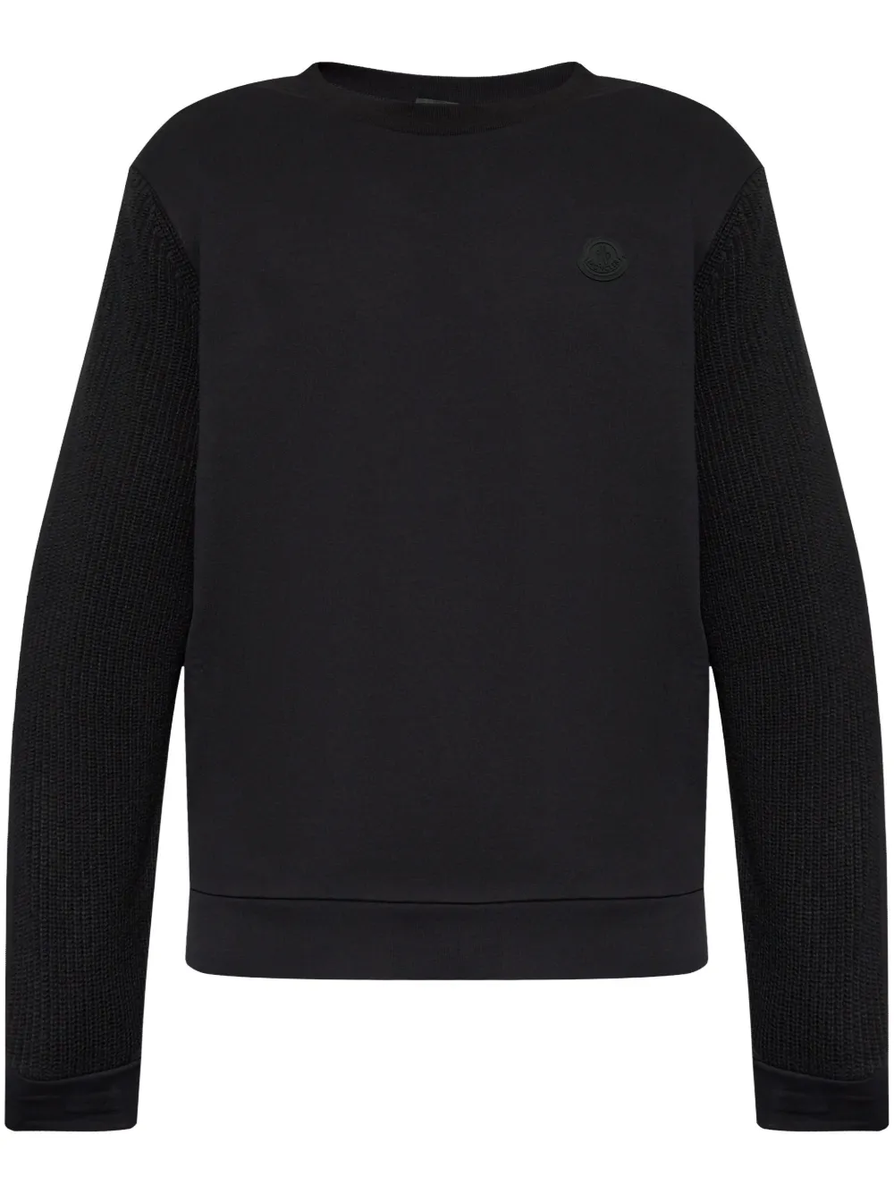 Moncler Sweater met logopatch Blauw