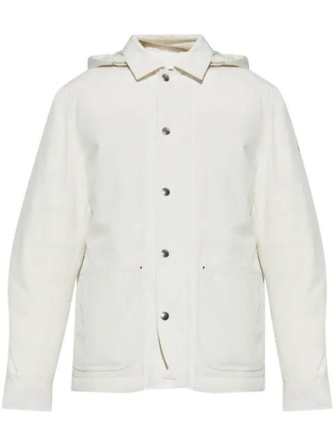 Moncler logo-patch padded jacket 