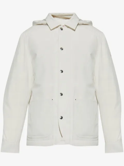 Moncler veste matelassée à patch logo