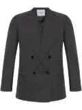 Halfboy virgin-wool double-breasted blazer - Grey