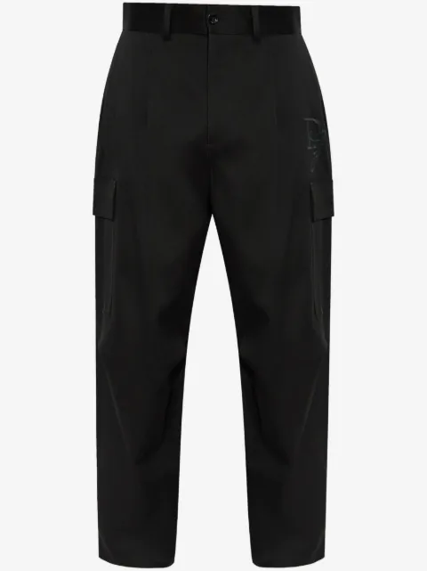Dolce & Gabbana pantalones cargo con logo bordado