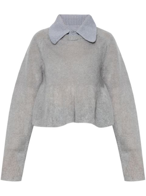 LOEWE spread-collar sweater Women