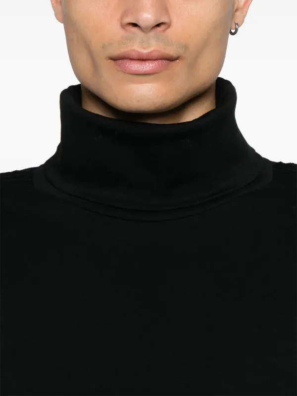 2024超人気 MM6 Maison Margiela single-stitch Logo Sweatshirt | Black シャツ/ブラウス(長袖/七分)