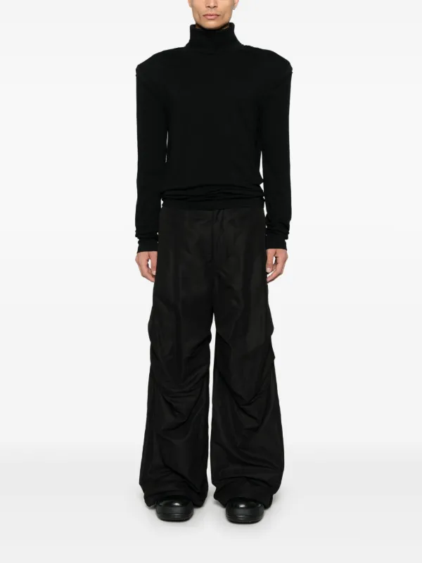 MM6 Maison Margiela single-stitch Logo Sweatshirt | Black