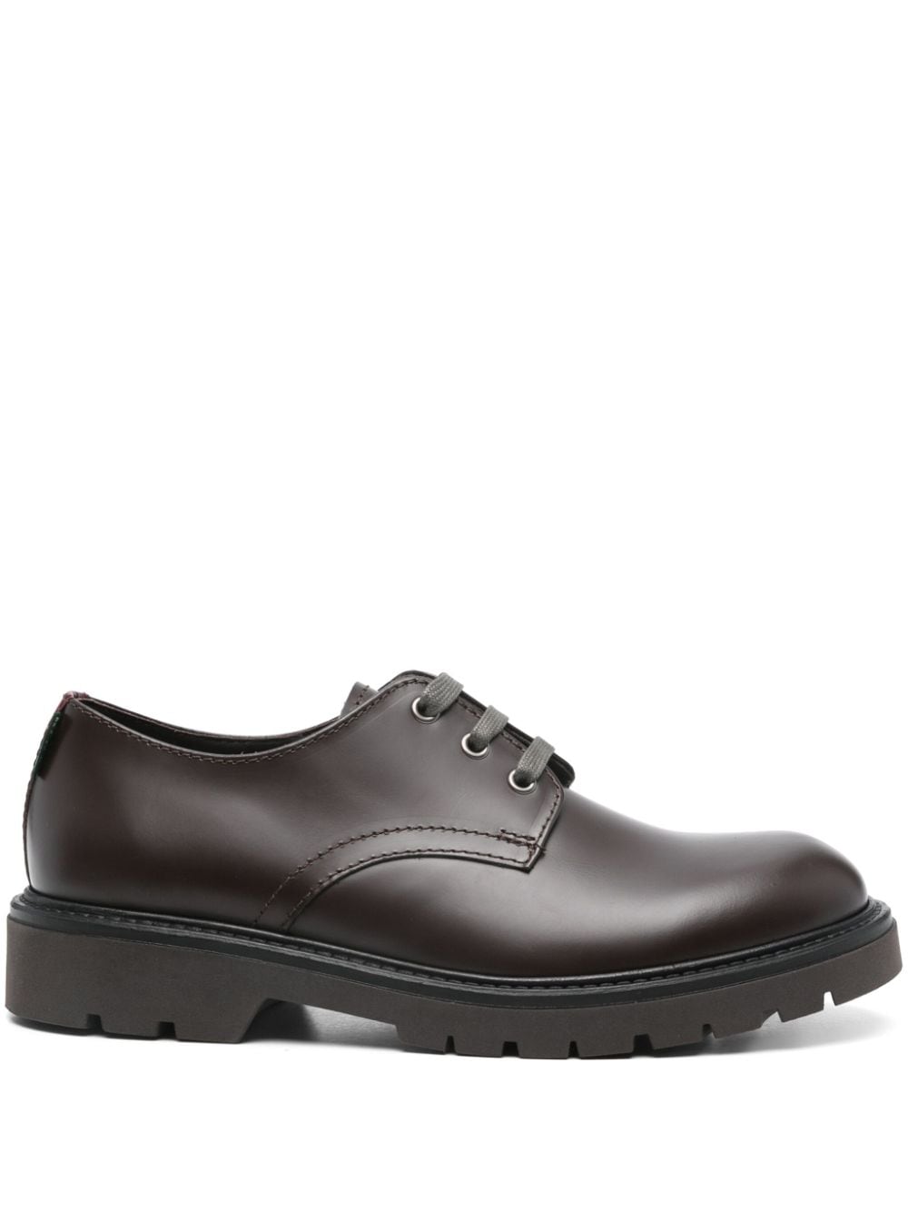 PS Paul Smith leather Derby shoes - Braun