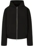 STUDIO TOMBOY neoprene hooded jacket - Black
