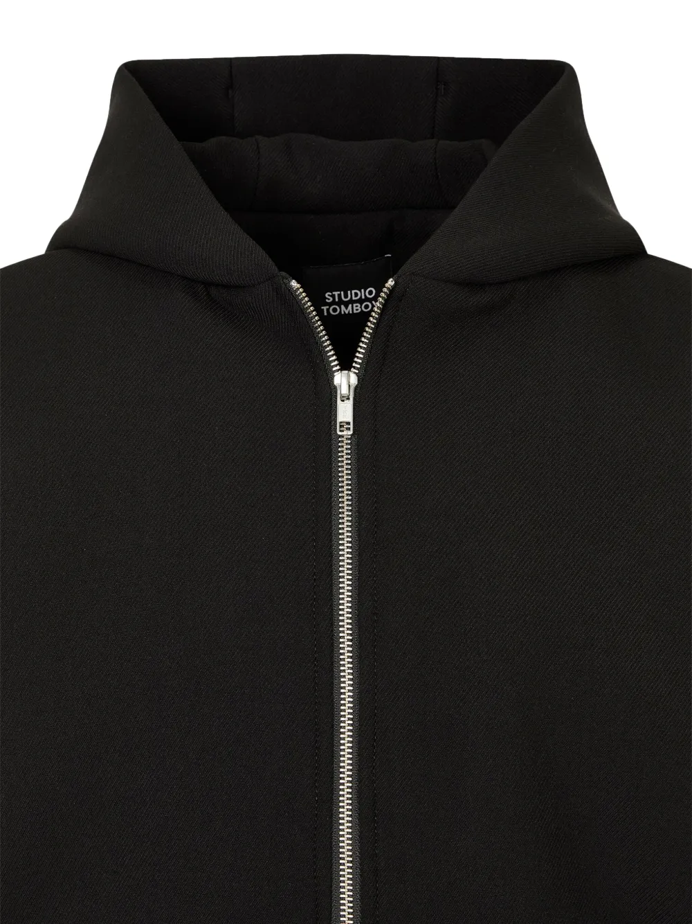 STUDIO TOMBOY Neopreen jack met capuchon Zwart