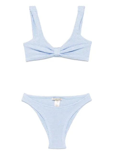 PARAMIDONNA bikini de tejido seersucker