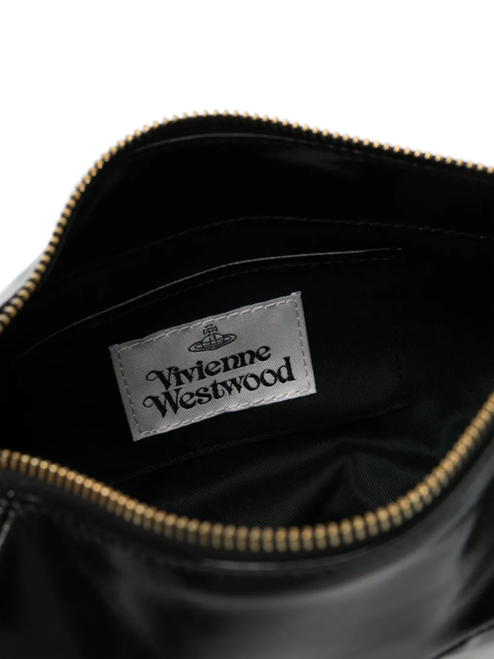 Vivienne Westwood Agnes kleine schoudertas Zwart