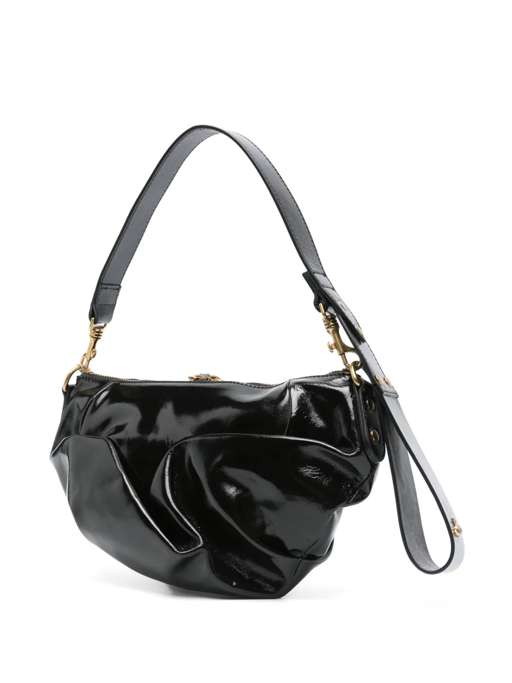 Vivienne Westwood Agnes kleine schoudertas Zwart