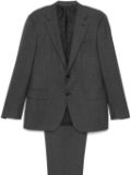 Canali checked suit - Grey