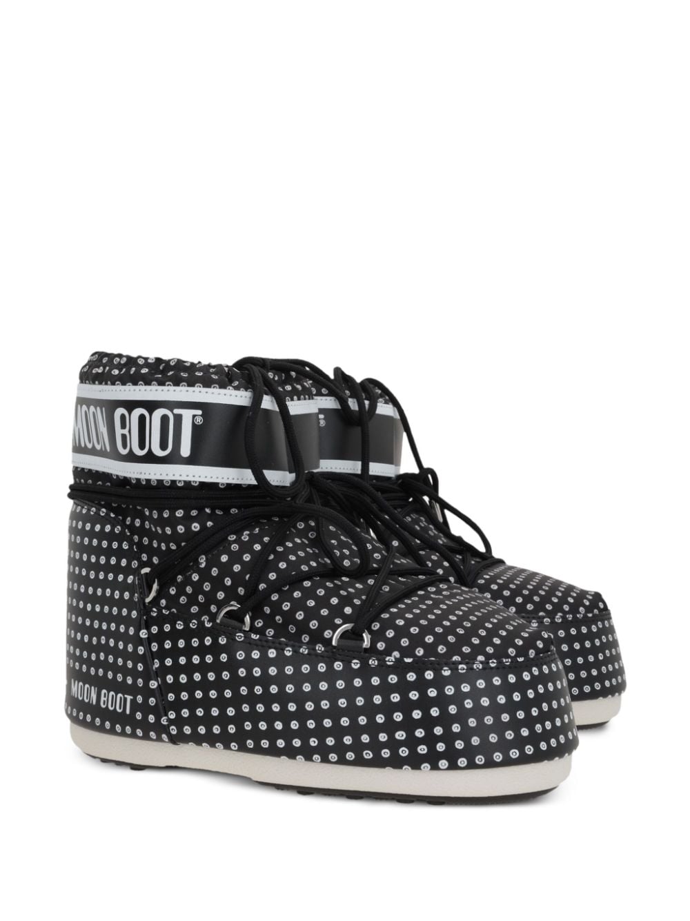 Shop Moon Boot Logo-print Snow Boots In Black