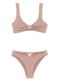 PARAMIDONNA seersucker bikini - Neutrals