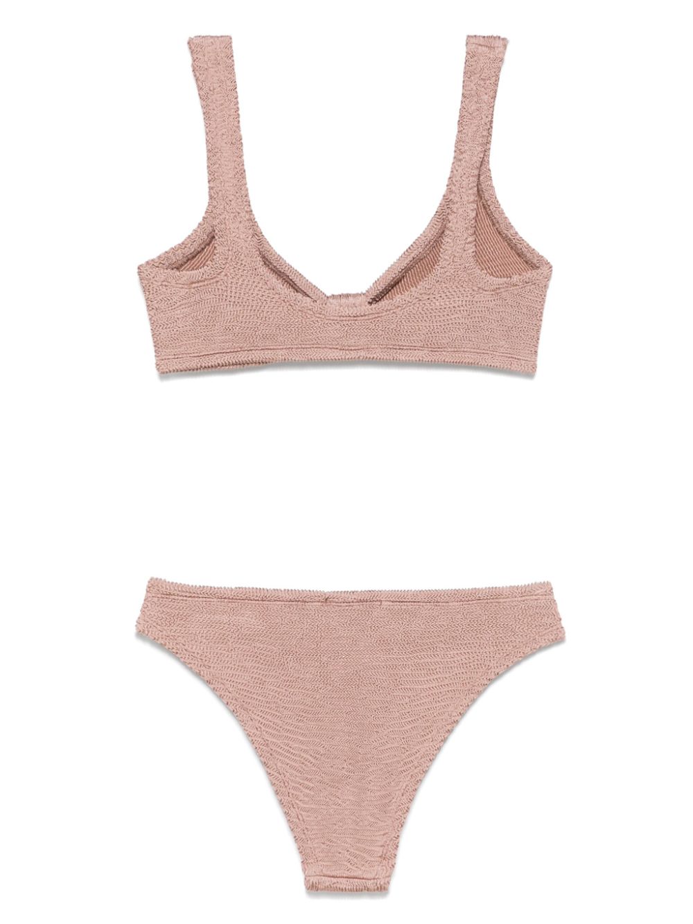 PARAMIDONNA seersucker bikini - Neutrals