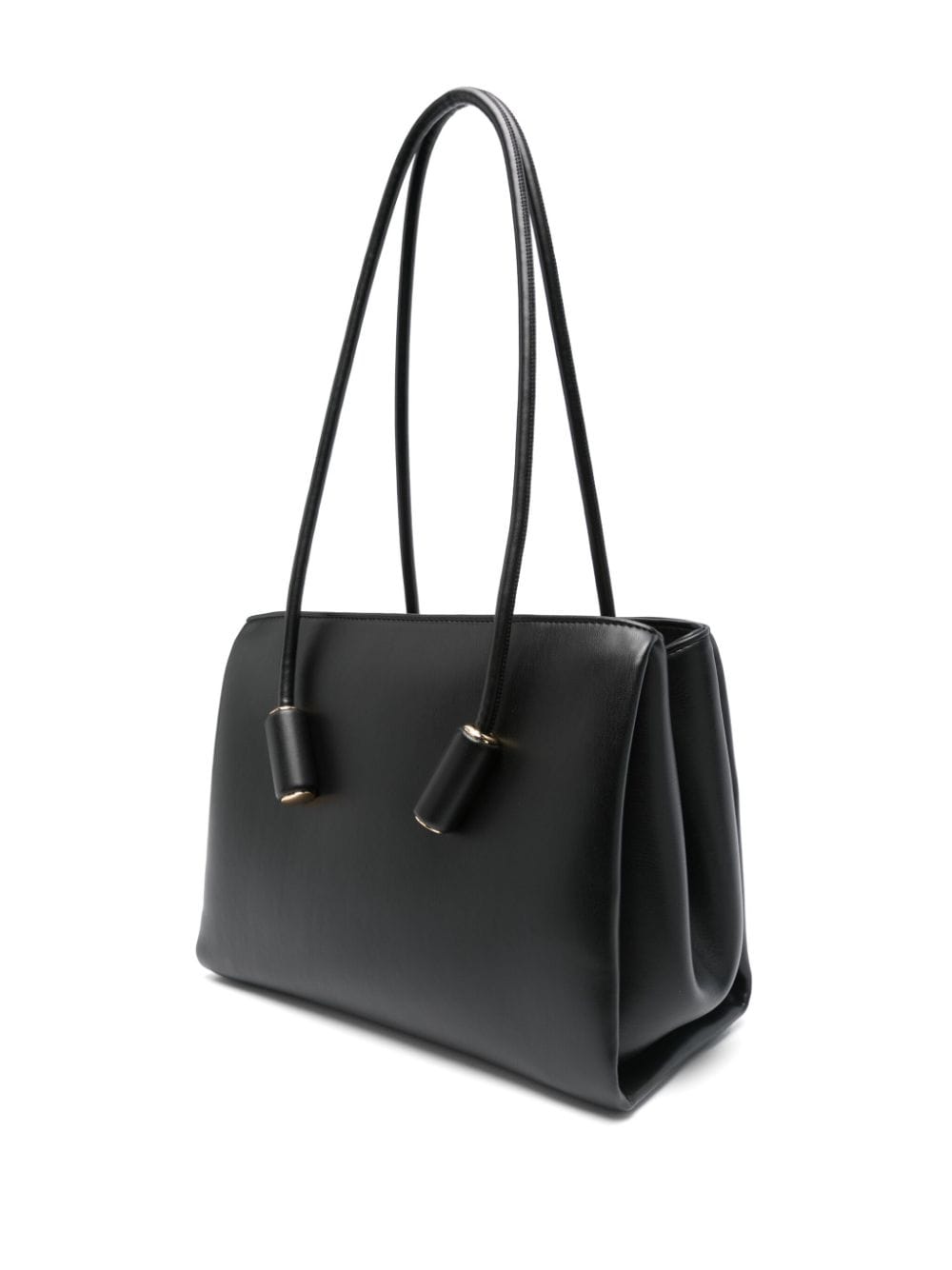 Shop Themoirè Leila Shoulder Bag In Schwarz