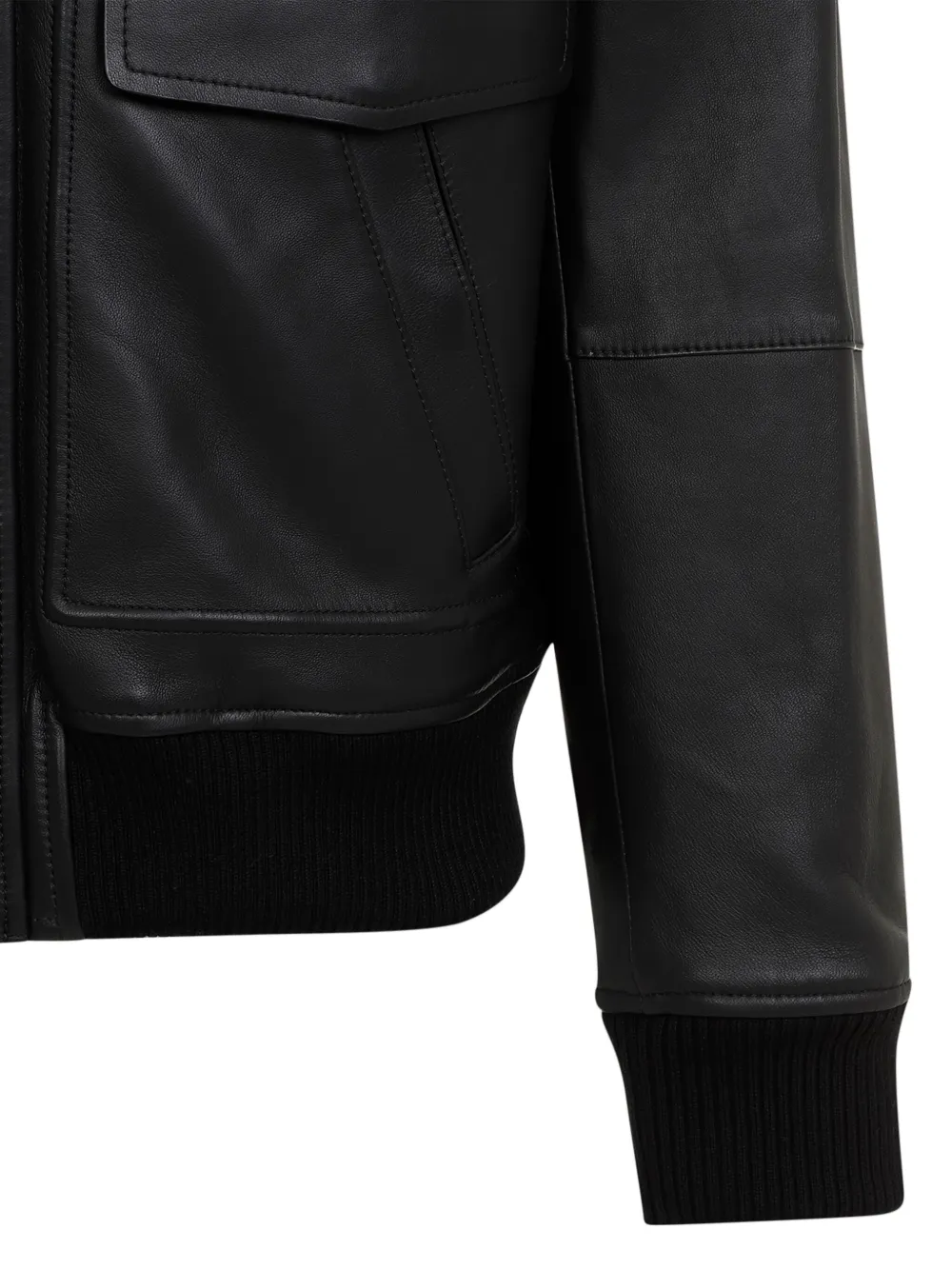 Yves Salomon Jacket In Black