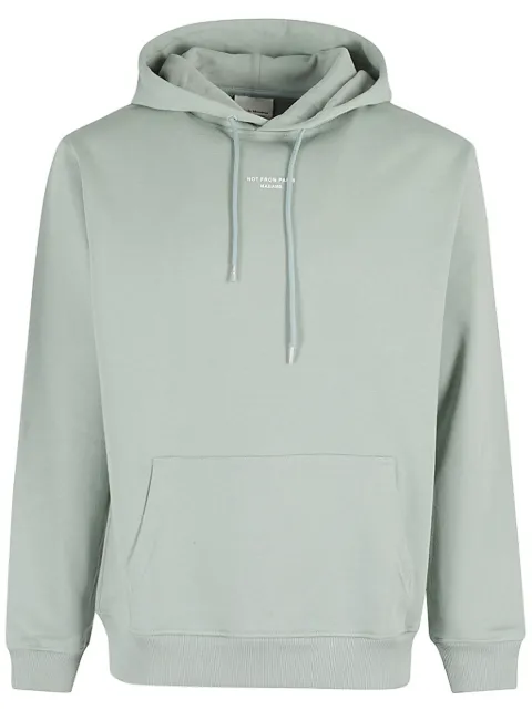 Drôle De Monsieur logo-print hoodie 