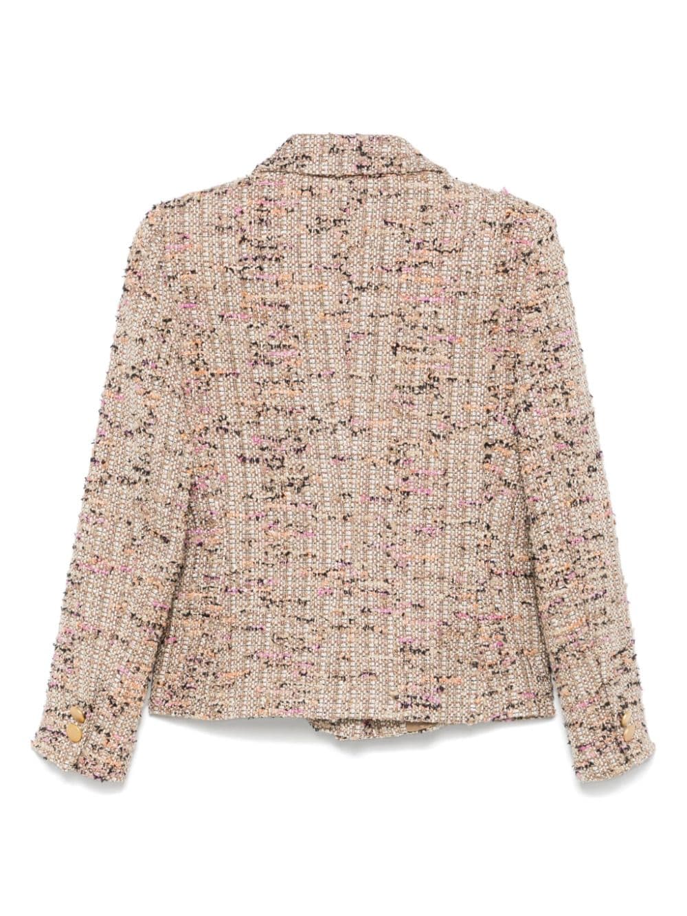 Shop Tagliatore India Blazer In Nude