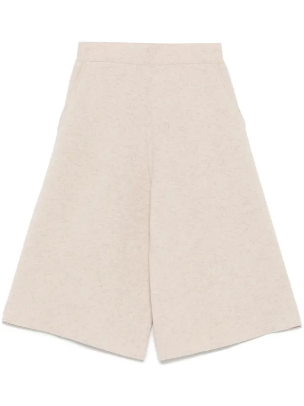 Max Mara ニット ショートパンツ | ニュートラル | FARFETCH JP
