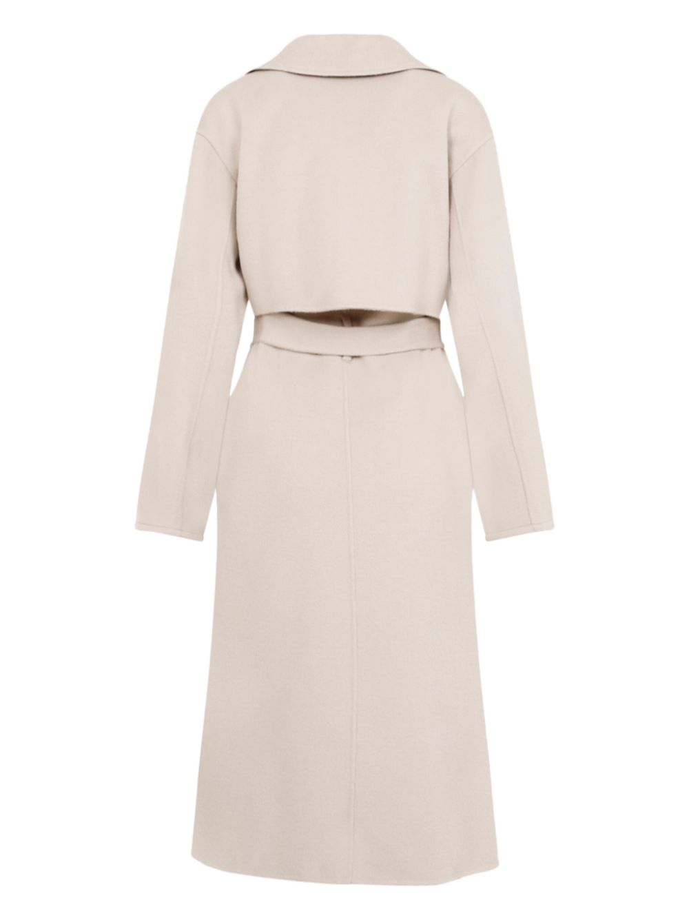 Yves Salomon double-breasted coat - Beige