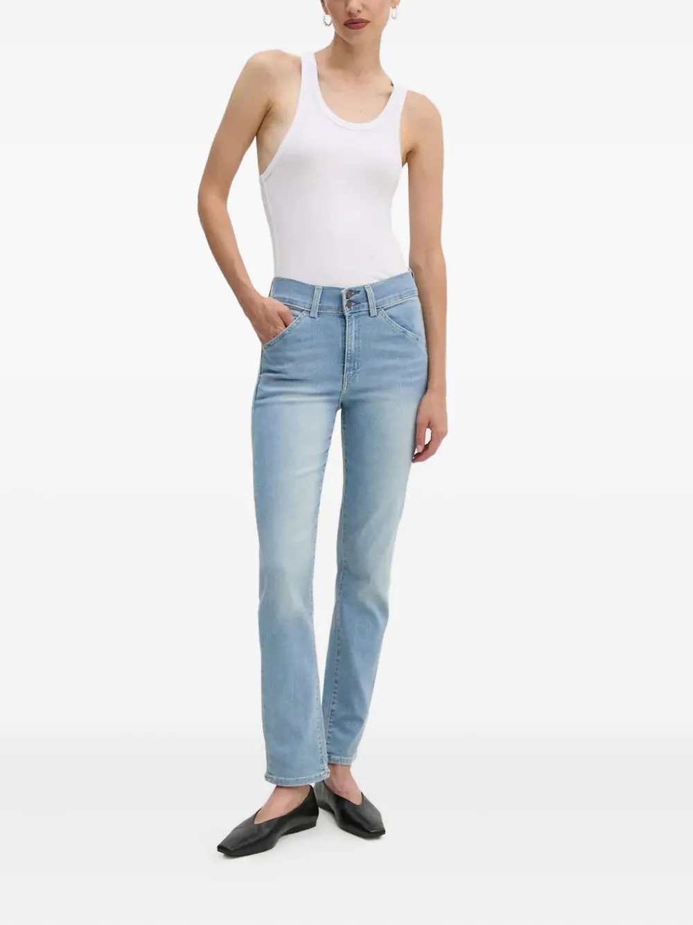 Levi's Belt-loop Jeans In Blue