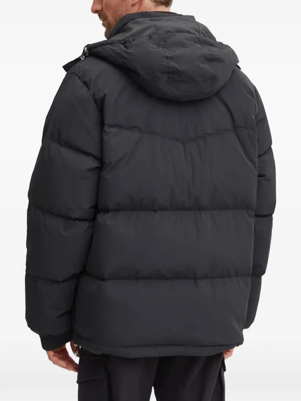 Levi's Rockridge jack met capuchon en rits Zwart