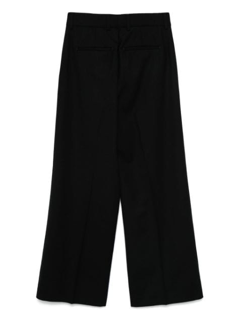 virgin wool palazzo pants