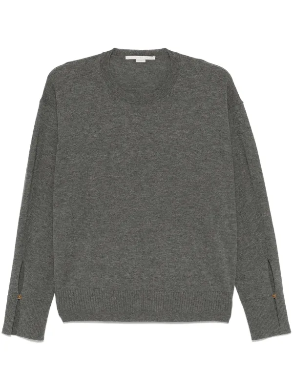 Stella McCartney Virgin Wool Sweater in Grey