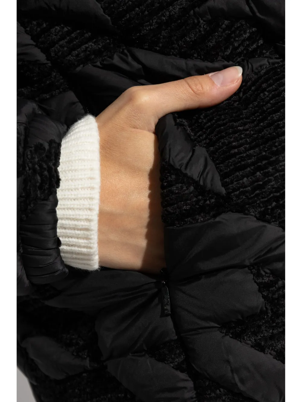 Moncler Evandra jack Zwart