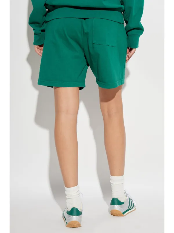 ショートパンツ Sporty & Rich SS25 SHORTS (SH010S408IV VERDE) Sporty & Rich Logo Shorts | Green | FARFETCH