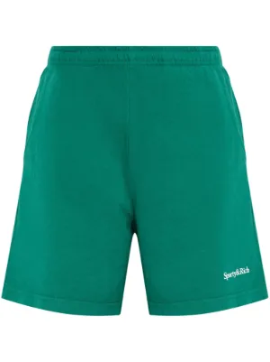 Sporty&Rich＞DODGERS SERIF DISCO SHORTS BLUE/ショートパンツ