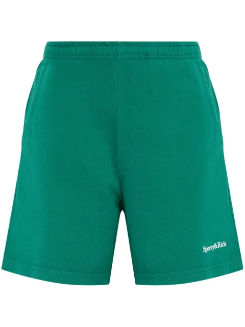 Sporty & Rich logo shorts