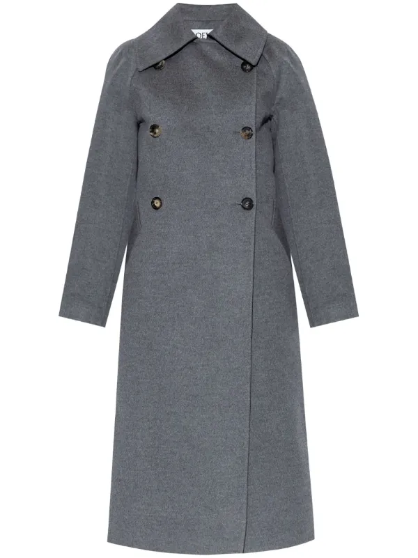 LOEWE ダブルコート | グレー | FARFETCH JP