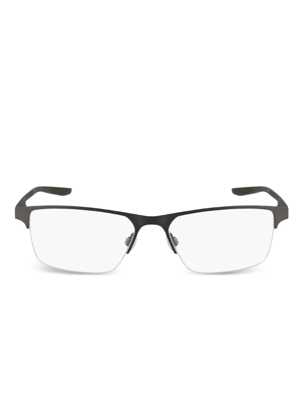 Nike rectangle-frame glasses | Grey | Image 1
