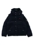 POLO RALPH LAUREN KIDS logo-patch padded jacket - Blue