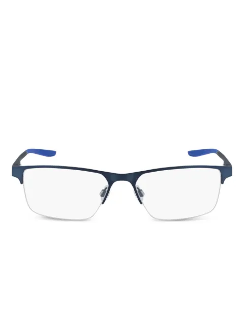 Nike lunettes de vue à monture rectangulaire