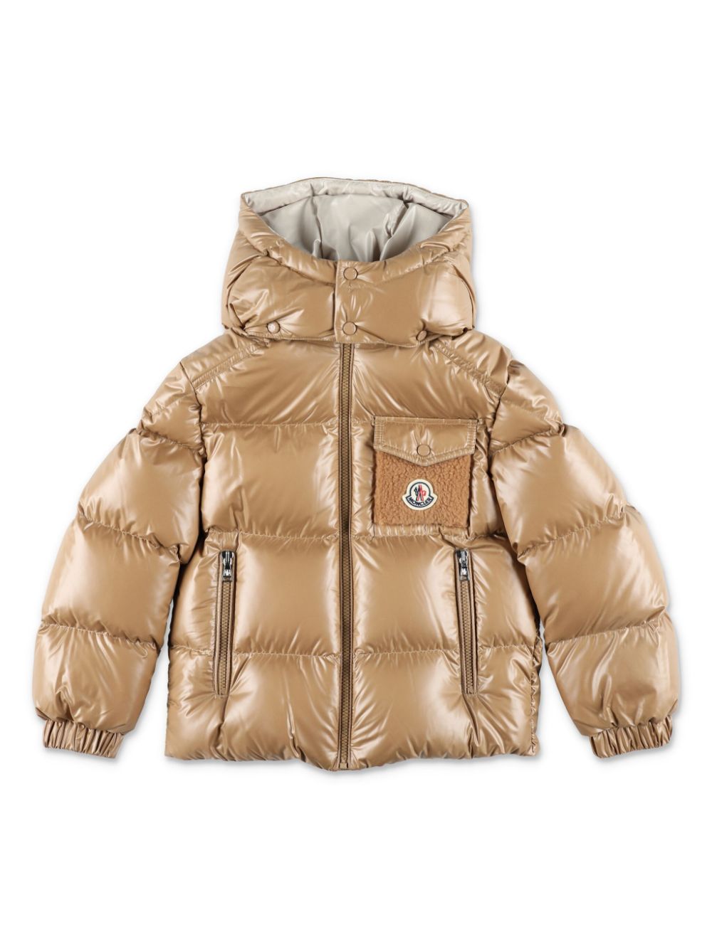 Moncler Enfant Yule hooded jacket - Neutrals