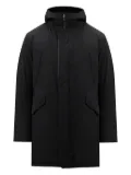 Herno zip-up hooded jacket - Black